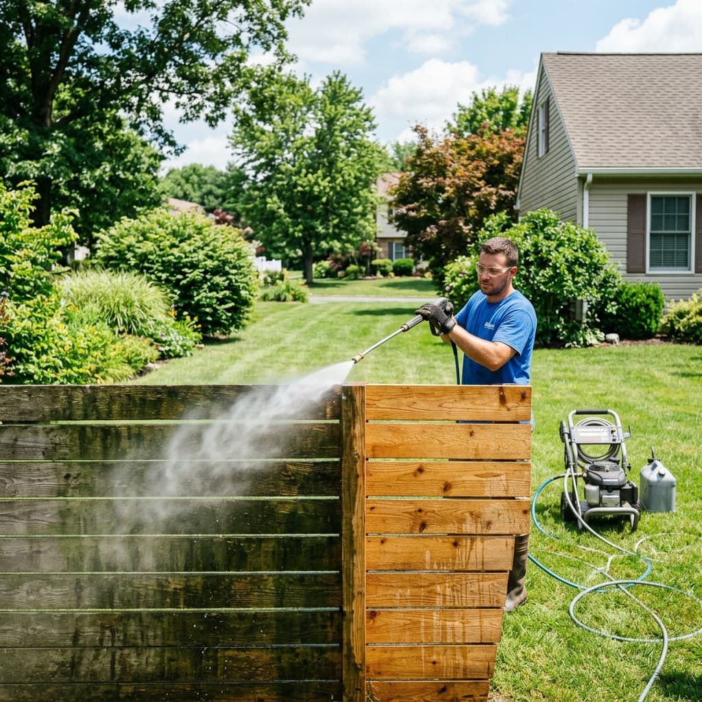 Wooden Privacy Fence